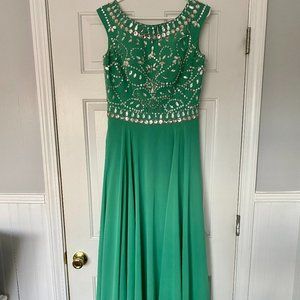 Long Modest Formal Prom Dress